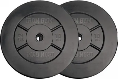 Produktbild von Iron Gym - Hantelscheiben 2 x 10 kg
