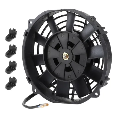 Obrázok produktu pre Univerzálny elektrický ventilátor 8 palcov pre chladič Klimatizácia chladenie auta 10 lopatiek 12 V 80 W 2250 otáčok za minútu