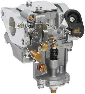 Image de Carburateur à starter manuel pour moteur hors-bord Yamaha 4 temps de 15 ch - Compatible avec la référence 66M-14301-00.