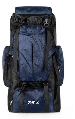 Imagen del producto de Mochila de senderismo ligera y resistente al agua, de 75 litros