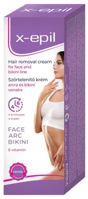 Obrázok produktu pre X-Epil - depilačný krém na tvár a bikiny - 40 ml
