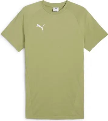 Produktbild von teamEVOSTRIPE Tee, Größe:3XL, Farben:Calming Green-PUMA Silver-PUMA White