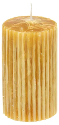 Produktbild von 100% Bienenwachs Rillenstumpen 100 x Ø 56 mm