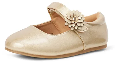 Produktbild von A. Essentials Mädchen Mary Jane Ballerinas, Gold Glitter, 19 EU