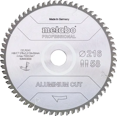 Imagen del producto de Metabo AluminiumCutProf 254x30 7 2FZ/TZ 5neg
