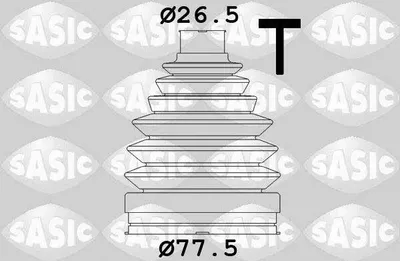 Produktbild von SASIC Faltenbalgsatz Antriebswelle Vorne Radseitig für RENAULT Clio III Schrägheck (BR0/1, CR0/1) 1904038