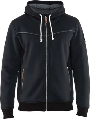 Produktbild von Blakläder Kapuzensweater mit Pile-Innenfutter 4933 2514 in zwei Farben, Farbe:schwarz, Größe:S
