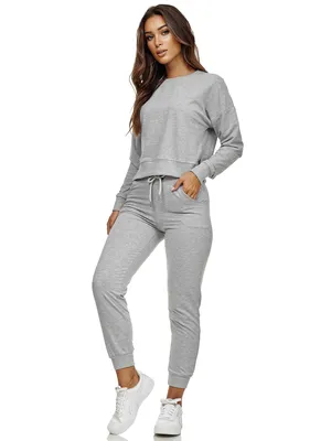 Produktbild von Tazzio Damen Jogginganzug F201 Grau L