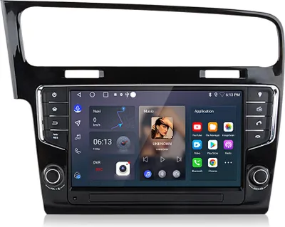 Image de 9'' 2+32G Carplay Android 13 Autoradio DAB+ GPS WIFI USB SWC BT Für VW GOLF 5 6 Touran Polo Passat Seat Jetta