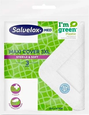 Image de Salvelox Maxi Cover 3 pansements stériles 3XL