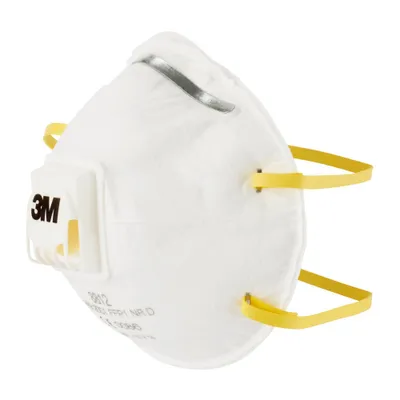 Zdjęcie produktu dla maska przeciwpyłowa 3M™ Cool Flow™ 8812, FFP1, z zaworem, opakowanie 3 szt