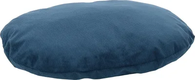 Produktbild von Flamingo Hundekissen Celeste oval dunkelblau, Maße: 80 x 62 x 8 cm
