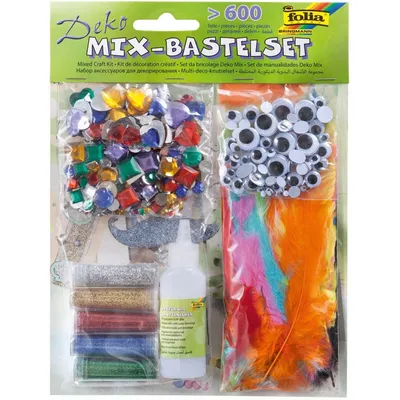 Obrázok produktu pre Folia 12420 Folia - Deco mix craft set viac ako 600 Te