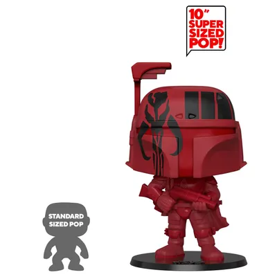 Imagen del producto de Funko Star Wars, Boba Fett, figura de vinilo POP!, 25 cm, FK44806