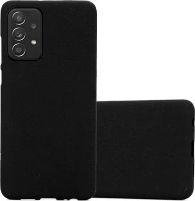 Image de Cadorabo Housse de protection pour Samsung Galaxy A52 (4G / 5G) / A52s Housse en noir Housse téléphone portable TPU Etui Cover Case