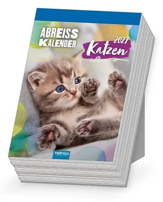 Produktbild von TRÖTSCH - Abreißkalender Katzen 2027