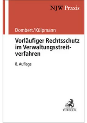 Image de Vorläufiger Rechtsschutz im Verwaltungsstreitverfahren