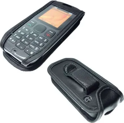 Zdjęcie produktu dla Ledertasche mit Gürtelclip für Nokia 100/ 101
