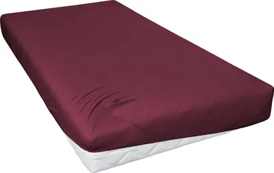 Produktbild von Hahn Haustextilien Jersey-Spannlaken Basic Größe 140-160 x 200 cm Farbe bordeaux