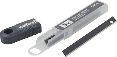 Image de Wolfcraft Lames sécables Profi-Sharp 9 mm noir 4207000 5 pces