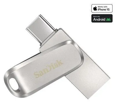 Produktbild von SanDisk Ultra® Dual Drive Luxe Type-C™, 128 GB, Flash-Laufwerk