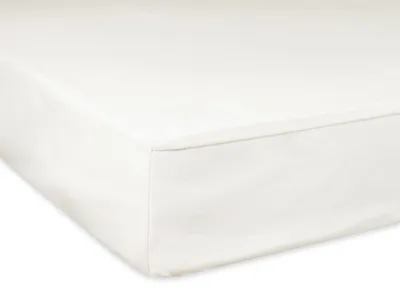 Produktbild von Matratzenschutzhülle mit Gummizug, 100% Polyester, 90x200 cm, weiß