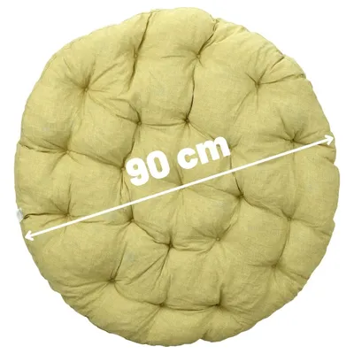 Zdjęcie produktu dla AMPO poduszka na fotel papasan kosz wiszący kokon 90cm