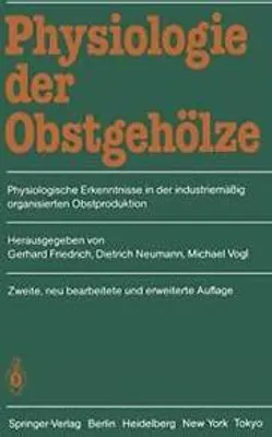 Obrázek produktu pro Physiologie der Obstgehölze