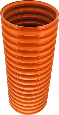 Produktbild von KG Steigrohr Schachtrohr Wellrohr DN315 Länge - 1m Kanalschacht Kanalrohr Abwasser (DN 315)