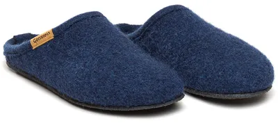 Produktbild von Gottstein Alpine Light Uni Walkfilz-Pantoffel Dunkelblau (Ink Blue), 48400-4869 - Gr. 38