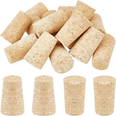 Produktbild von Holzweinkorken 15 Stück 17-29cm Durchmesser
