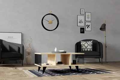 Produktbild von Skye Decor, Bert - Sapphire, Couchtisch, Saphir, 100 % MELAMINBESCHICHTETE SPANPLATTEN, 90 x 60 x 40 cm