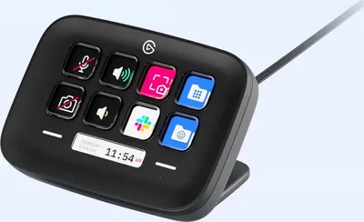 Produktbild von Elgato Stream Deck Neo, Schwarz, 8 Tasten, 107 mm, 26 mm, 78 mm, 210 g