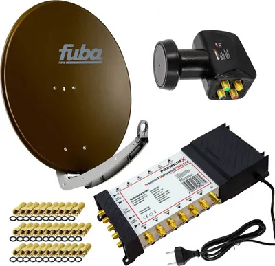 Produktbild von PremiumX SAT Anlage Fuba DAA 780 B Antenne 5/12 Multiswitch LNB F-Stecker