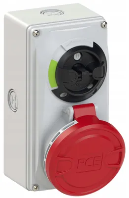 Produktbild von Pce 6125-6 Steckdose mit Schalter 32A 5-polig IP54