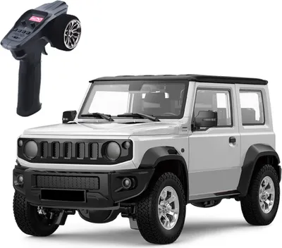 Zdjęcie produktu dla Pełnowymiarowa zdalnie sterowana ciężarówka dla chłopców, 1/16, 2,4 GHz, 4WD, zdalnie sterowany samochód terenowy z oświetleniem LED