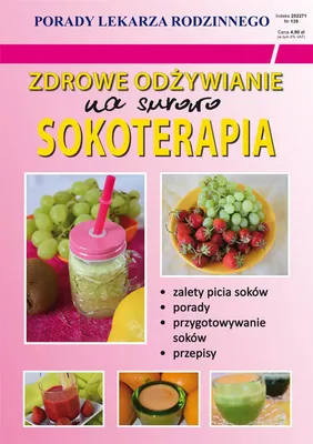 Produktbild von Zdrowe odżywianie.Na surowo. Sokoterapia. (Buch auf Polnisch)