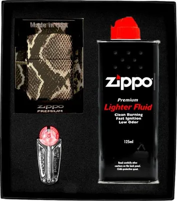 Obrázek produktu pro Sada zapalovačů ZIPPO SNAKE SKIN dárek No1
