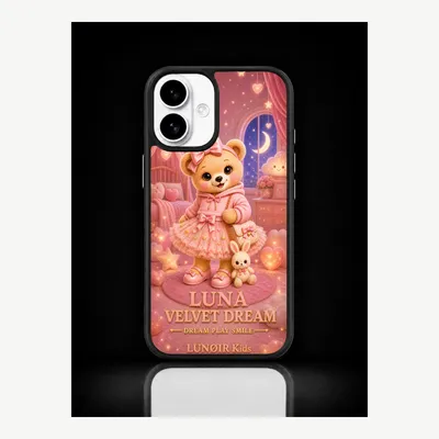 Zdjęcie produktu dla Etui na iPhone 16, pokrowiec ochronny na telefon z motywem księżyca – LUNØIR ©