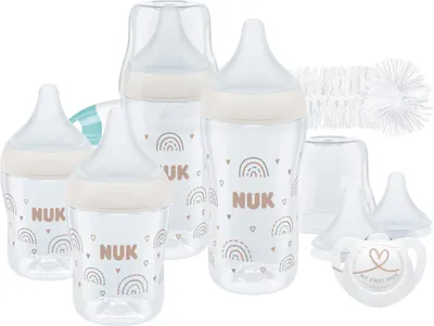 Produktbild von Nuk 8-tlg. Starter-Set Perfect Match - 4x PP-Flasche