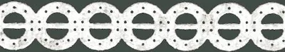 Produktbild von HEYDA Papierspitze selbstklebend Kreise 2 m x 8 mm Papier weiss