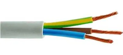 Obrázok produktu pre Trojžilový kábel „biely“ s prierezom 3 x 0,75 mm