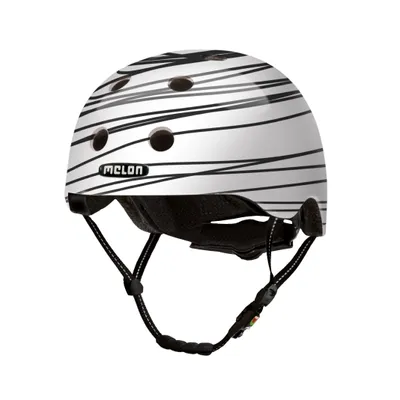 Produktbild von Fahrradhelm Urban Active Polycarbonat Weiß Mt 58-63 Cm