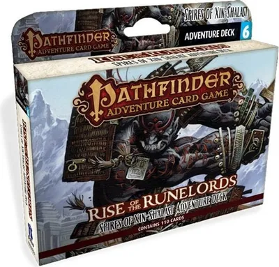 Imagen del producto de Pathfinder Adventure Card Game: Rise of the Runelords – Spires of Xin-Shalast Adventure Deck – Juego de mesa – Paizo Publishing – 1-6 jugadores – 10+