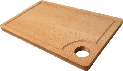 Zdjęcie produktu dla Deska do krojenia drewniana prostokątna 40 cm – ekologiczna deska kuchenna