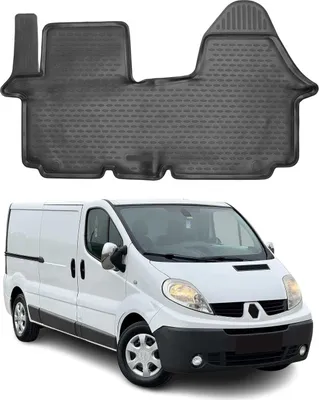 Productafbeelding van OMAC vloermat 6121444 voor RENAULT TRAFIC II Bus (JL), gemaakt van rubber/TPE (thermoplastisch elastomeer)