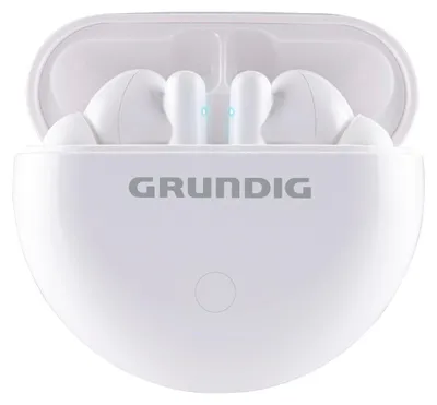 Immagine prodotto di Grundig Cuffie senza fili Bluetooth True Wireless 5.0 - Cuffie in ear Bluetooth con controllo tattile e microfono - Custodia di ricarica inclusa - Auricolari 3 ore di riproduzione - Bianco