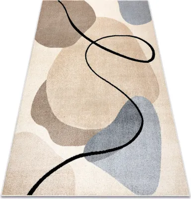 Produktbild von Teppich FUSION 9213 creme / beige - Geometrisch, modern, abstrakt beige 240x330 cm