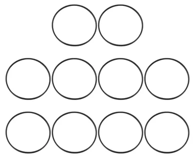 Produktbild von Set mit 10 O-Ringen, 53 mm x 49 mm x 2 mm, für Abdichtungen gegen Wasser und Öl