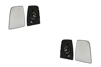 Produktbild von Johns, Spiegelglas passend für Ford Transit 13 08/13- Set links & rechts oben 1823986 BK3117K741AB 1823995 BK3117K740AB